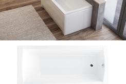 Viva egyenes akril kád