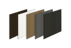 Everwood oldallap egyenes kádakhoz (többféle színben)