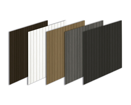 Everwood műanyag oldallap egyenes kádakhoz (többféle színben)