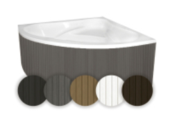 Everwood előlap sarok és aszimmetrikus kádakhoz (többféle színben)