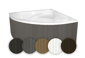 Everwood előlap sarok és aszimmetrikus kádakhoz (többféle színben)