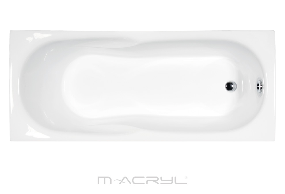 M-Acryl Noé egyenes akril fürdőkád
