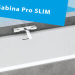 Mindent a Sabina Pro egyenes fürdőkádról: Kényelmes, stílusos, minimalista és 2 személyes