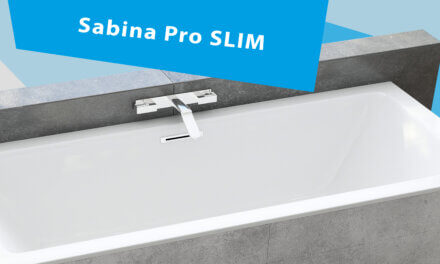 Mindent a Sabina Pro egyenes fürdőkádról: Kényelmes, stílusos, minimalista és 2 személyes
