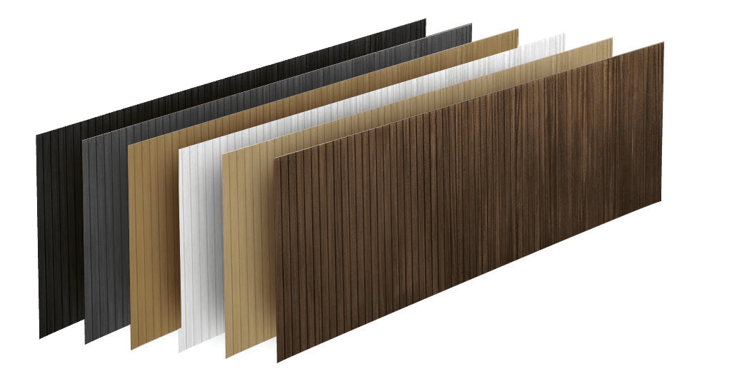 Trópusi fa előlap egyenes kádakhoz