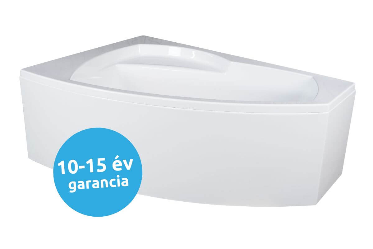 M-Acryl minőségi akril kád 10-15 év garanciával