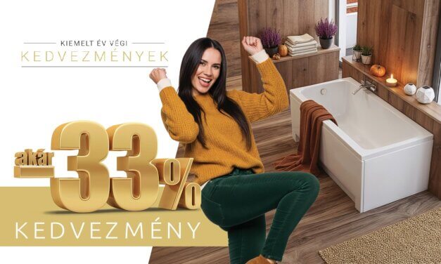 M-Acryl csomagakció – Viva egyenes akril kádakra
