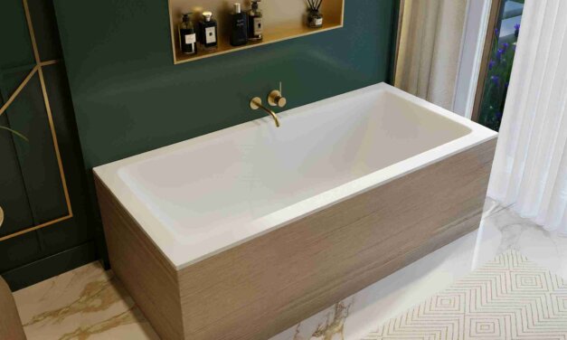 Végre egy elérhető árú matt kád – bemutatkozik a Sabina Pro Slim matt fehér színben