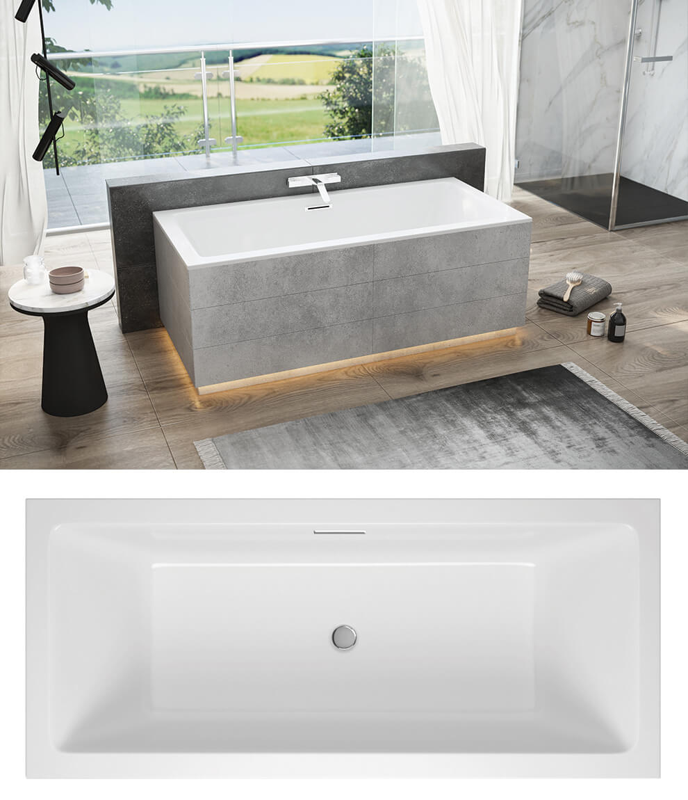 Sabina Pro egyenes kád