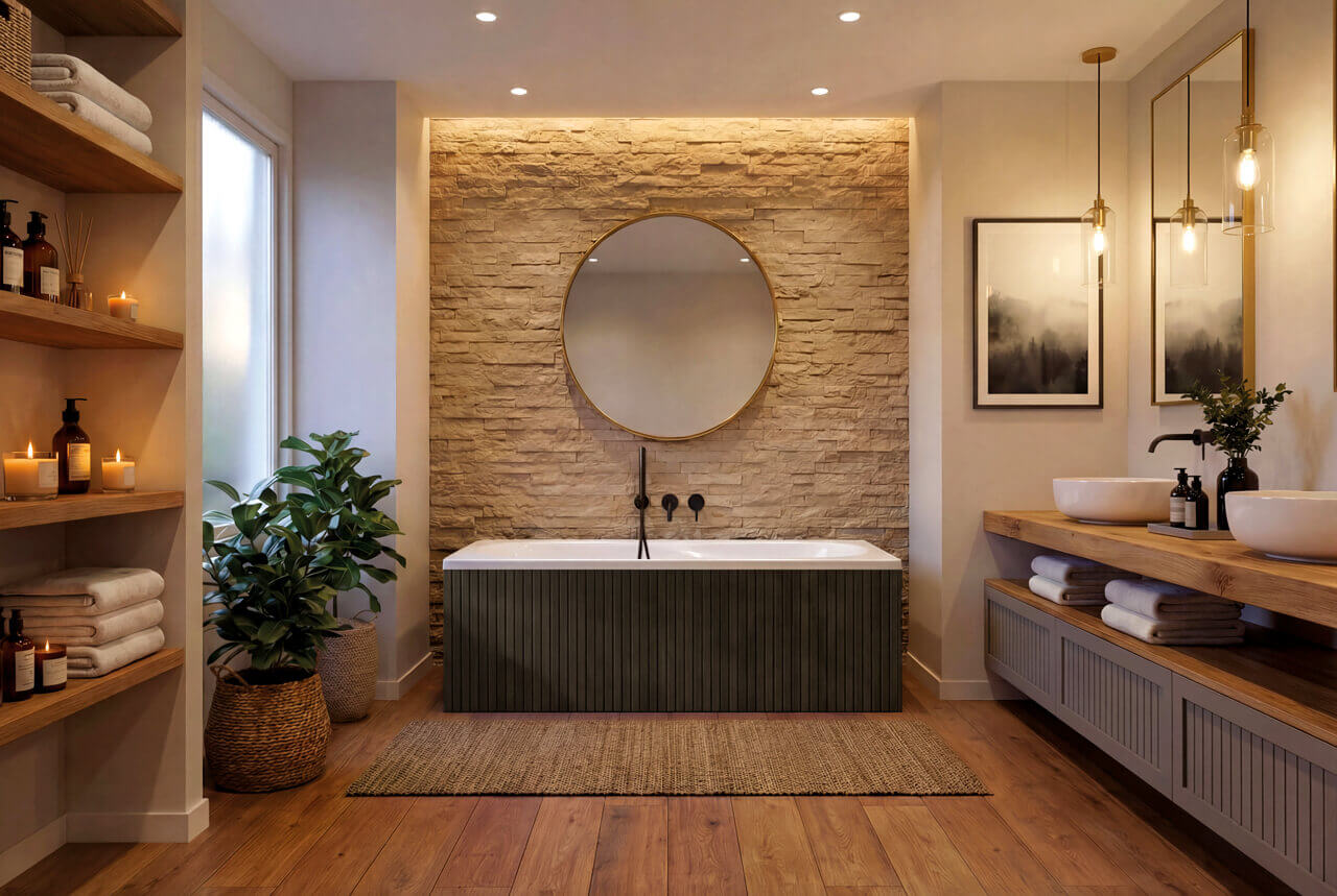 Everwood műanyag kád oldalburkolat