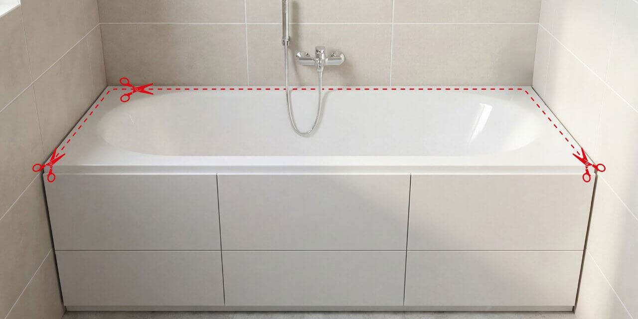 Flexa, a vágható kád: megoldás problémás fürdőszobákhoz