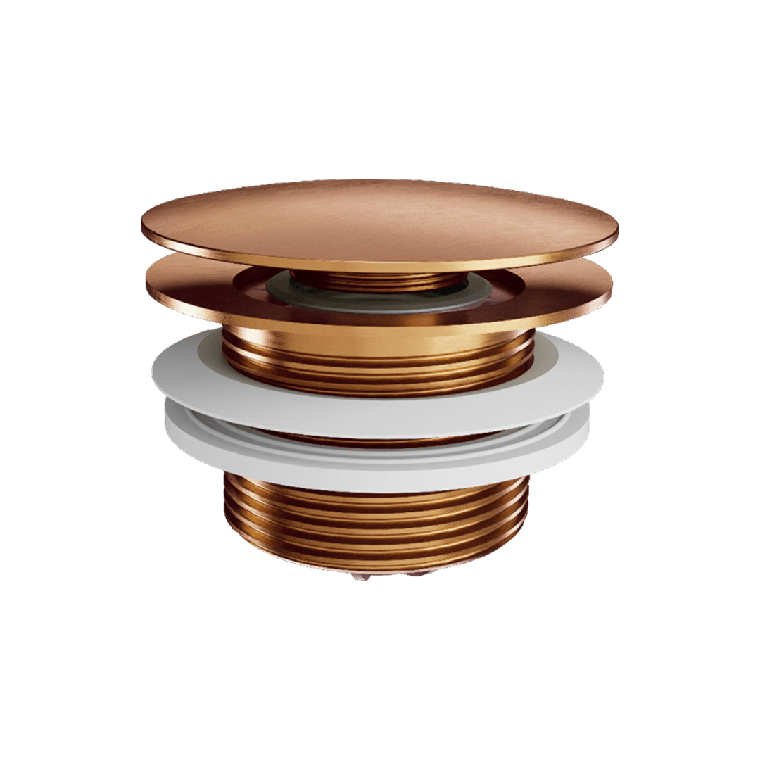 M-Acryl Prestige kád kiegészítő, színes lefolyó, réz lefolyó, kádlefolyó