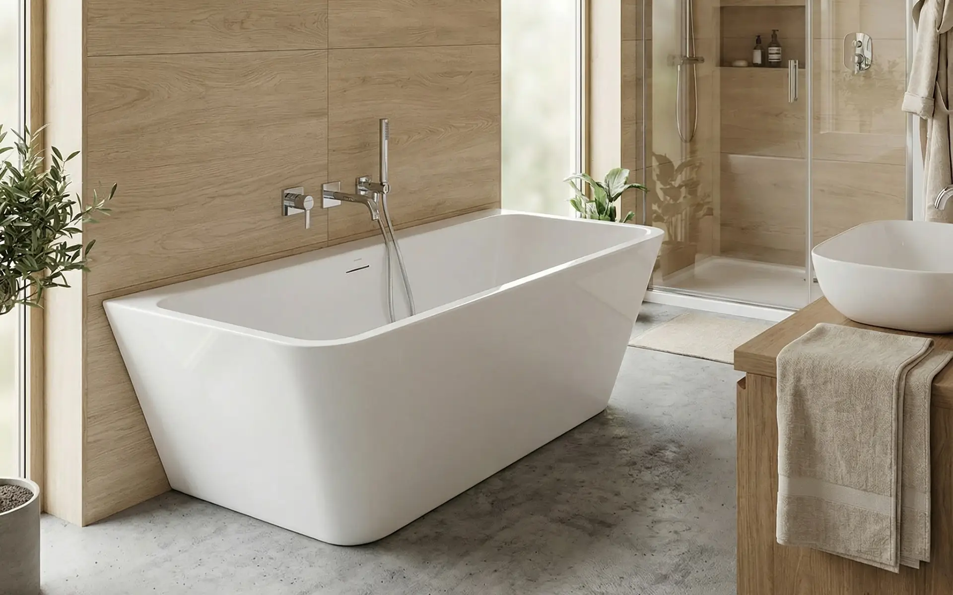 Iris W különleges akril kád - Image 3