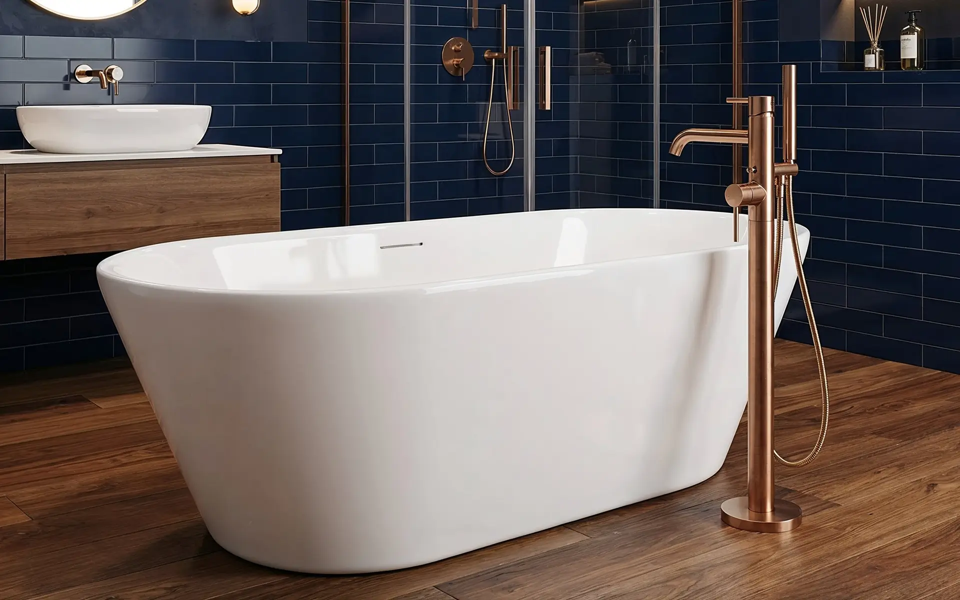 Victory szabadon álló akril kád - Image 3